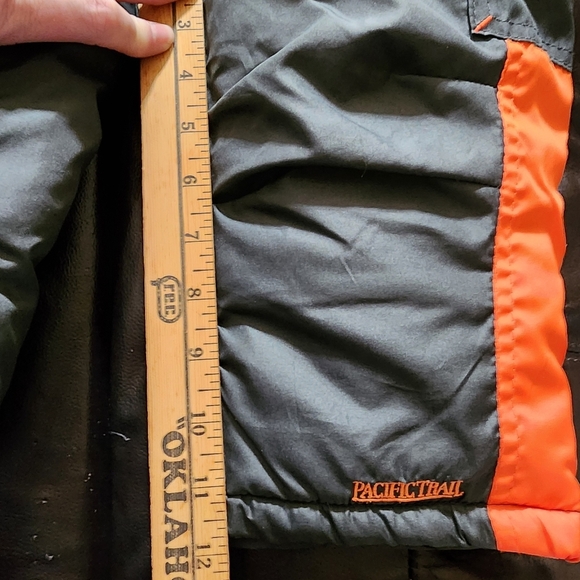 Pacific Trail Winter Snow Bib 24M / 2T Toddler Dark Gray Nylon - Picture 4 of 9